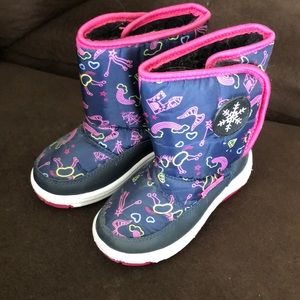 Unicorn/princess snow boots